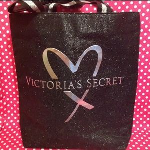 💕NWOT Victoria's Secret Sparkly Tote Bag💕